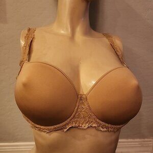 La Perla Villa Toscana Bra 36D Nude Underwire Lined
